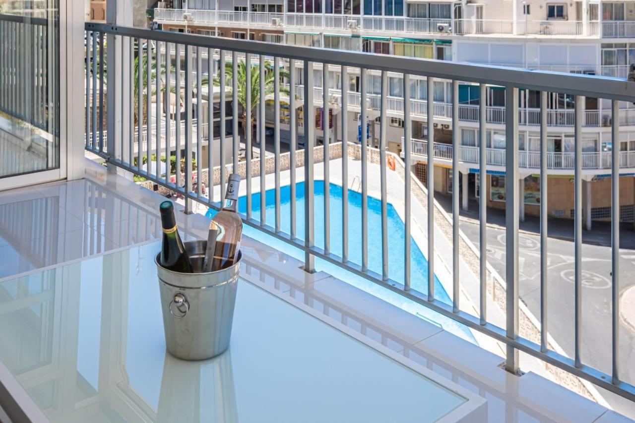 La Perla Benidorm Apartment Seaview & Pool Levante Beach Exterior photo