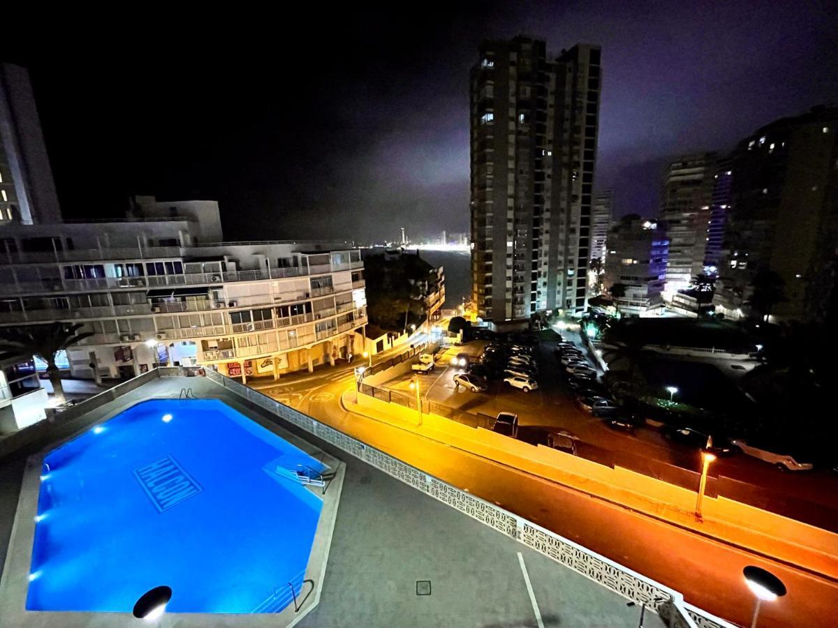 La Perla Benidorm Apartment Seaview & Pool Levante Beach Exterior photo
