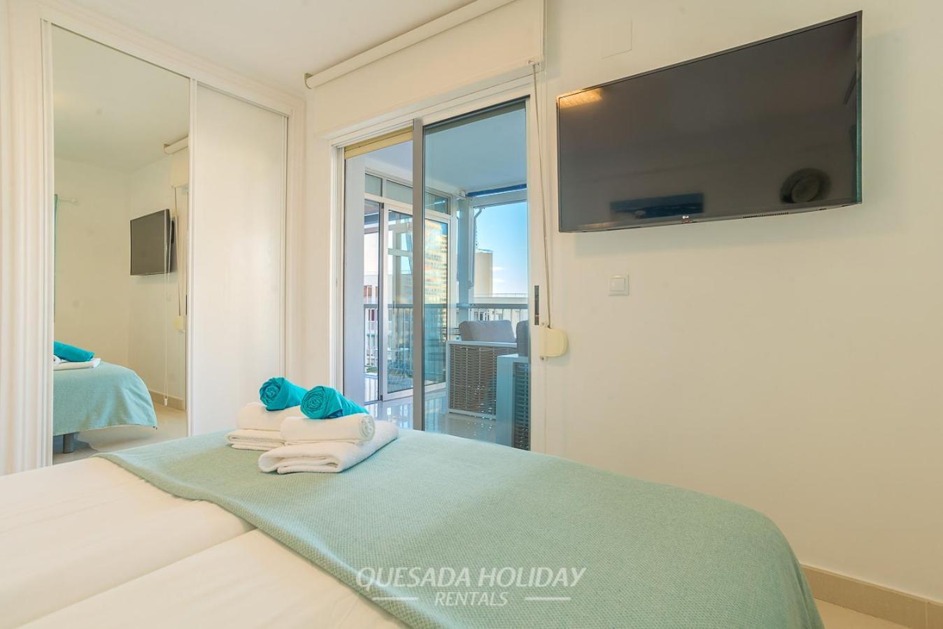 La Perla Benidorm Apartment Seaview & Pool Levante Beach Exterior photo