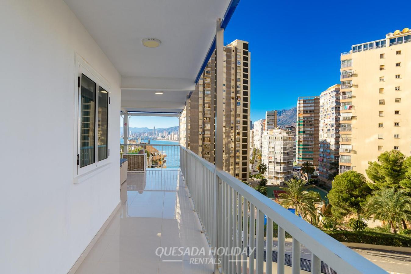 La Perla Benidorm Apartment Seaview & Pool Levante Beach Exterior photo