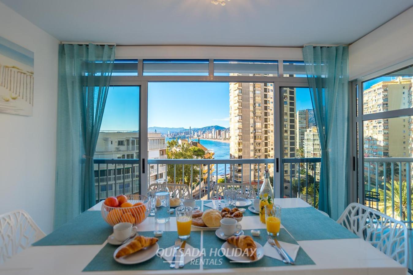 La Perla Benidorm Apartment Seaview & Pool Levante Beach Exterior photo