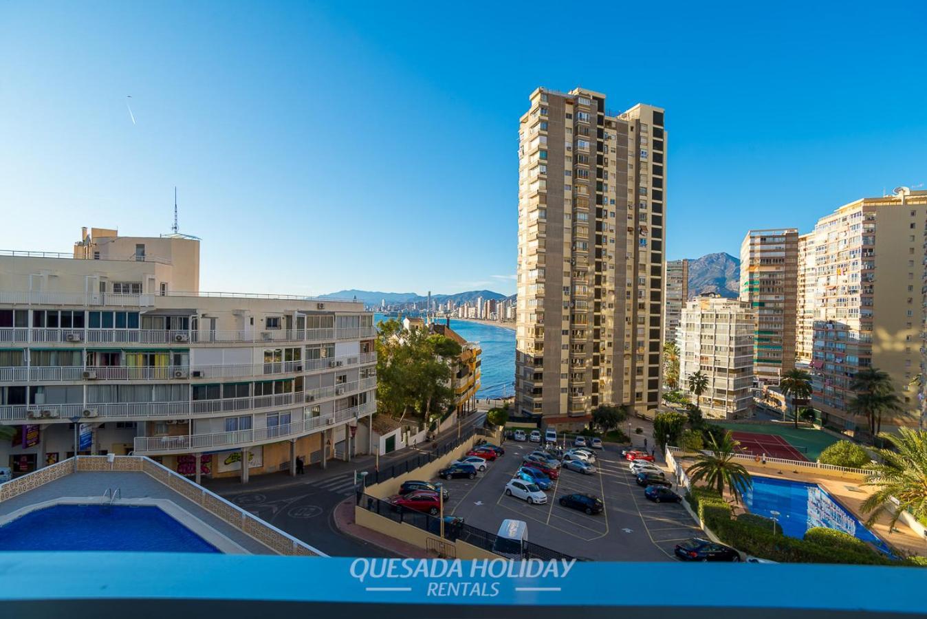 La Perla Benidorm Apartment Seaview & Pool Levante Beach Exterior photo