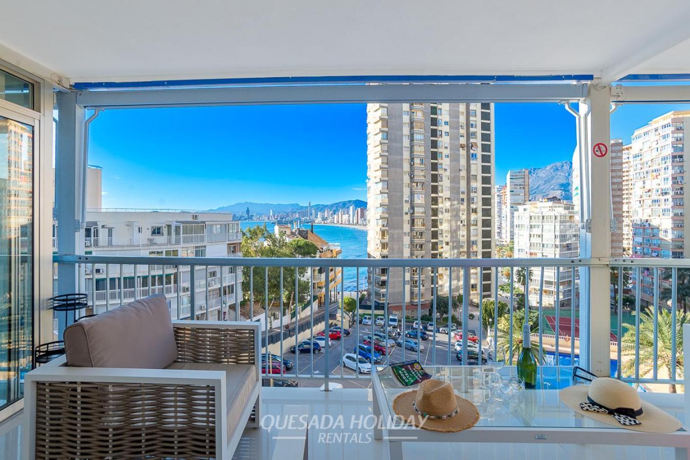 La Perla Benidorm Apartment Seaview & Pool Levante Beach Exterior photo